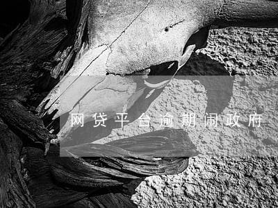 网贷平台逾期闹政府 网贷平台逾期闹政府