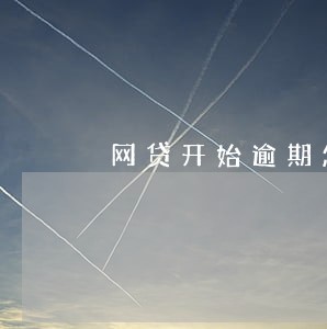 网贷开始逾期怎么处理 网贷开始逾期怎么处理