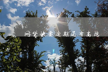 网贷快要逾期还有高炮 网贷快要逾期还有高炮