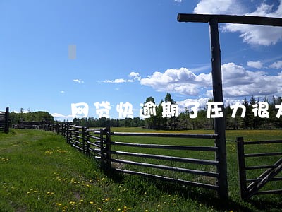 网贷快逾期了压力很大 网贷快逾期了压力很大