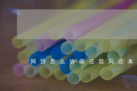网贷怎么协商还款只还本金