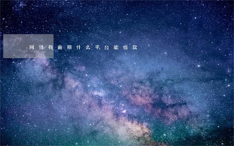 网贷有逾期什么平台能借款 网贷有逾期什么平台能借款