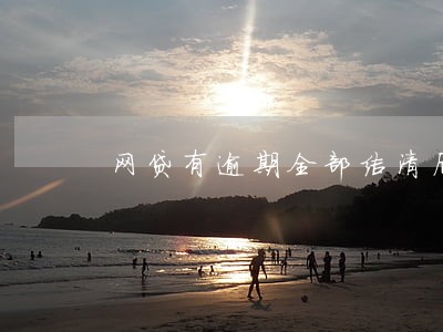 网贷有逾期全部结清后能再借款吗 网贷有逾期全部结清后能再借款吗