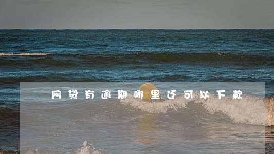 网贷有逾期哪里还可以下款 网贷有逾期哪里还可以下款