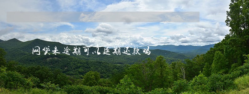 网贷未逾期可以延期还款吗 网贷未逾期可以延期还款吗