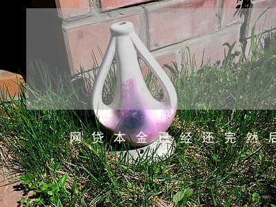 网贷本金已经还完然后逾期了 网贷本金已经还完然后逾期了