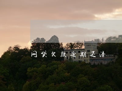 网贷欠款逾期还清 网贷欠款逾期还清
