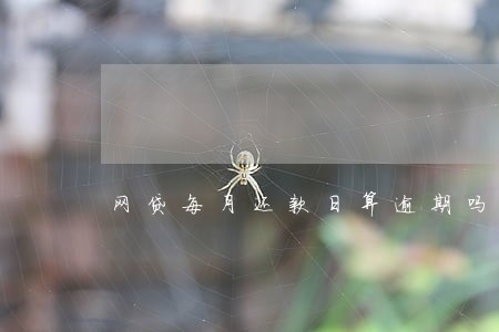 网贷每月还款日算逾期吗