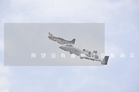 网贷没有逾期过会影响买房子吗