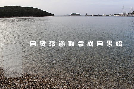 网贷没逾期会成网黑吗 网贷没逾期会成网黑吗