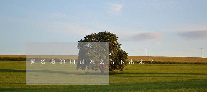 网贷没逾期过怎么借不出来了 网贷没逾期过怎么借不出来了