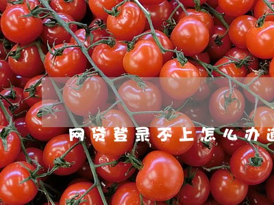 网贷登录不上怎么办逾期了 网贷登录不上怎么办逾期了