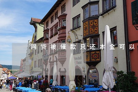 网贷被催款只还本金可以吗 网贷被催款只还本金可以吗