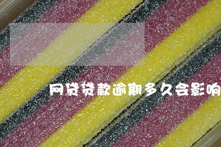 网贷贷款逾期多久会影响征信