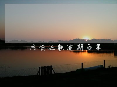 网贷还款逾期后果 网贷还款逾期后果