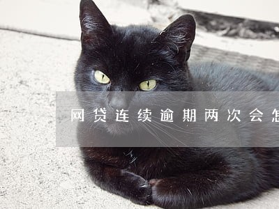 网贷连续逾期两次会怎么样 网贷连续逾期两次会怎么样