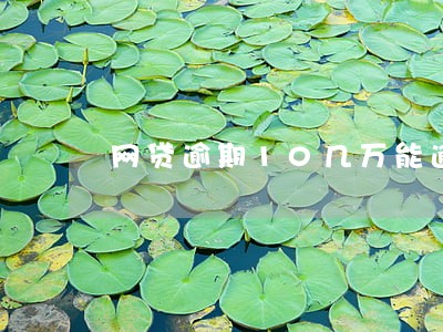 网贷逾期10几万能逾期多久 网贷逾期10几万能逾期多久