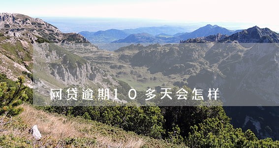 网贷逾期10多天会怎样 网贷逾期10多天会怎样