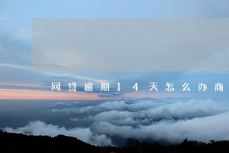 网贷逾期14天怎么办商务卡 网贷逾期14天怎么办商务卡