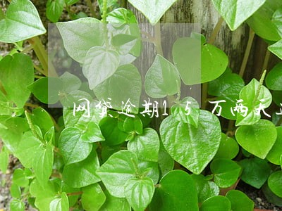 网贷逾期15万两天连下8笔 网贷逾期15万两天连下8笔