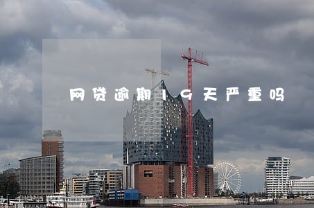 网贷逾期19天严重吗 网贷逾期19天严重吗