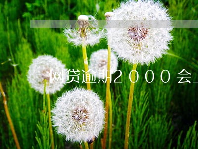 网贷逾期2000会上门吗 网贷逾期2000会上门吗