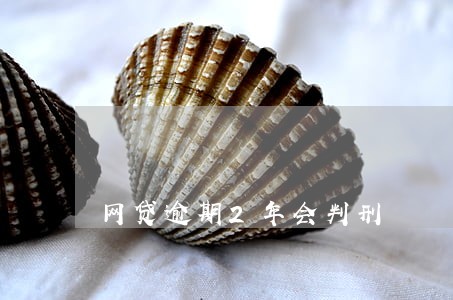 网贷逾期2年会判刑