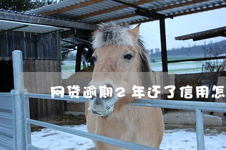 网贷逾期2年还了信用怎么样 网贷逾期2年还了信用怎么样