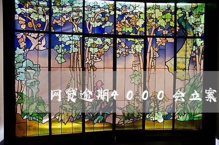 网贷逾期4000会立案吗 网贷逾期4000会立案吗