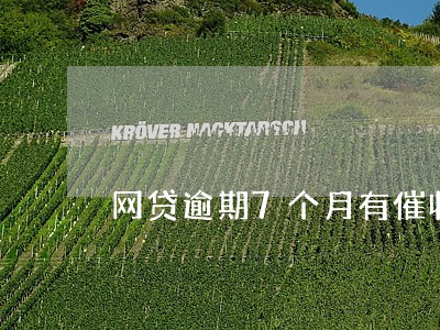 网贷逾期7个月有催收吗 网贷逾期7个月有催收吗