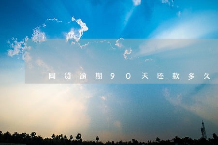 网贷逾期90天还款多久会消除 网贷逾期90天还款多久会消除