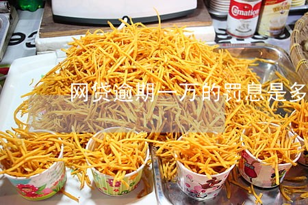 网贷逾期一万的罚息是多少 网贷逾期一万的罚息是多少