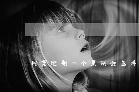 网贷逾期一个星期会怎样 网贷逾期一个星期会怎样