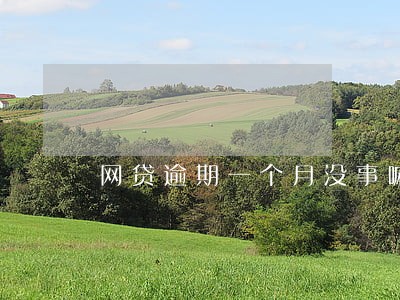 网贷逾期一个月没事嘛