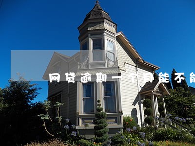 网贷逾期一个月能不能办车贷