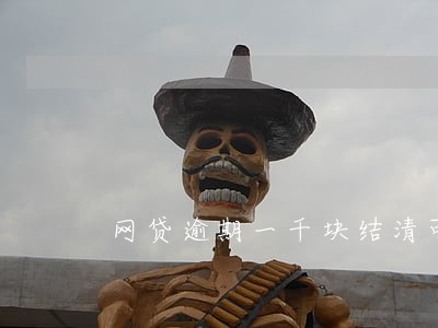网贷逾期一千块结清可以买车吗 网贷逾期一千块结清可以买车吗