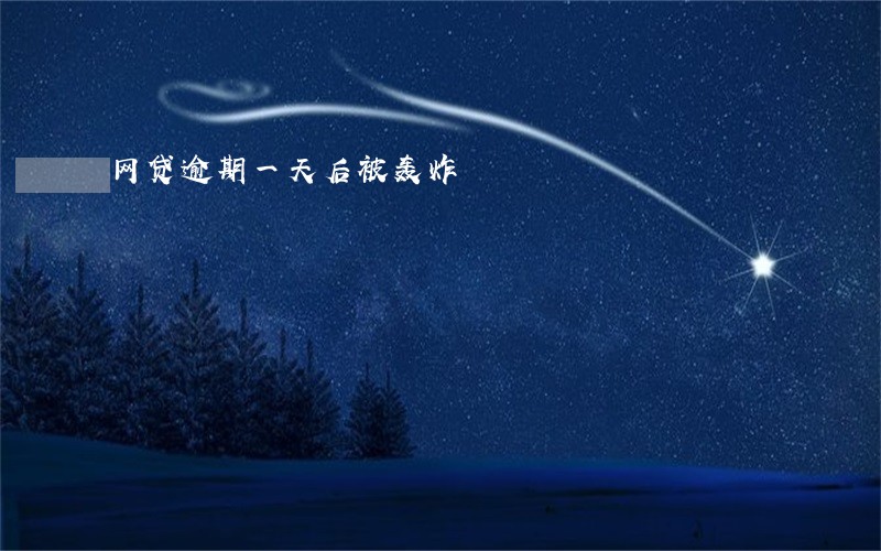 网贷逾期一天后被轰炸 网贷逾期一天后被轰炸