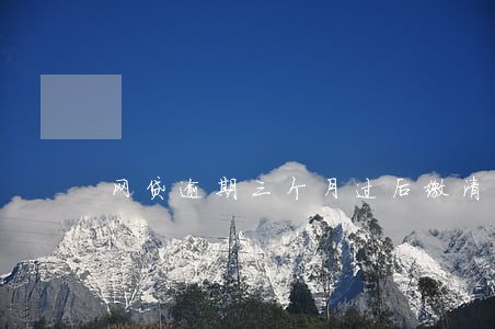 网贷逾期三个月过后缴清了 网贷逾期三个月过后缴清了