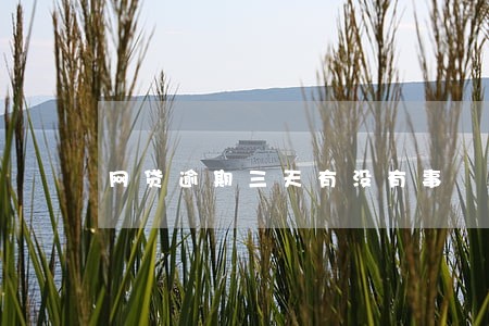 网贷逾期三天有没有事 网贷逾期三天有没有事
