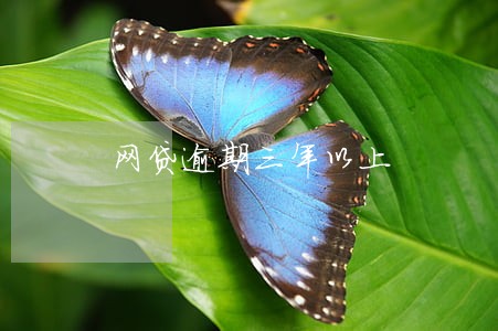 网贷逾期三年以上 网贷逾期三年以上