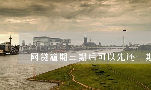 网贷逾期三期后可以先还一期吗 网贷逾期三期后可以先还一期吗