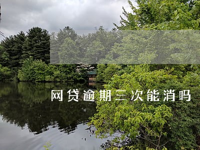 网贷逾期三次能消吗 网贷逾期三次能消吗