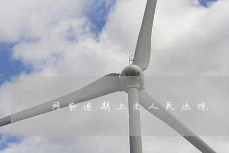 网贷逾期上交人民法院 网贷逾期上交人民法院