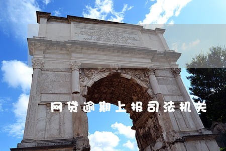 网贷逾期上报司法机关 网贷逾期上报司法机关