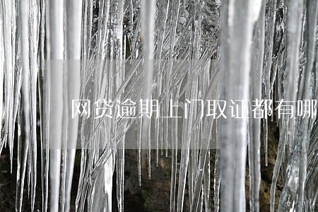 网贷逾期上门取证都有哪些内容 网贷逾期上门取证都有哪些内容