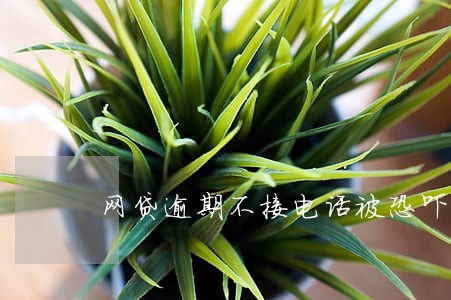 网贷逾期不接电话被恐吓 网贷逾期不接电话被恐吓