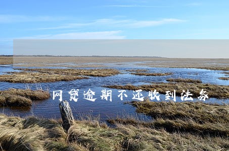 网贷逾期不还收到法务 网贷逾期不还收到法务