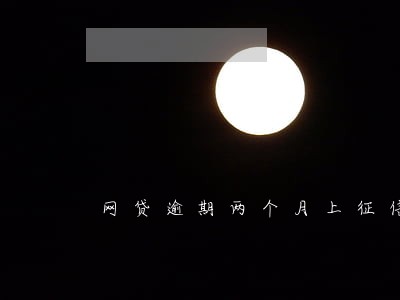 网贷逾期两个月上征信吗