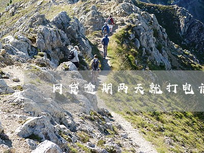 网贷逾期两天就打电话怎么办 网贷逾期两天就打电话怎么办