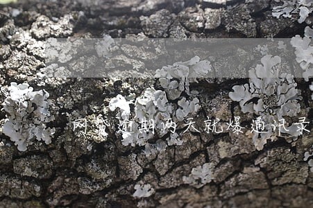 网贷逾期两天就爆通讯录 网贷逾期两天就爆通讯录